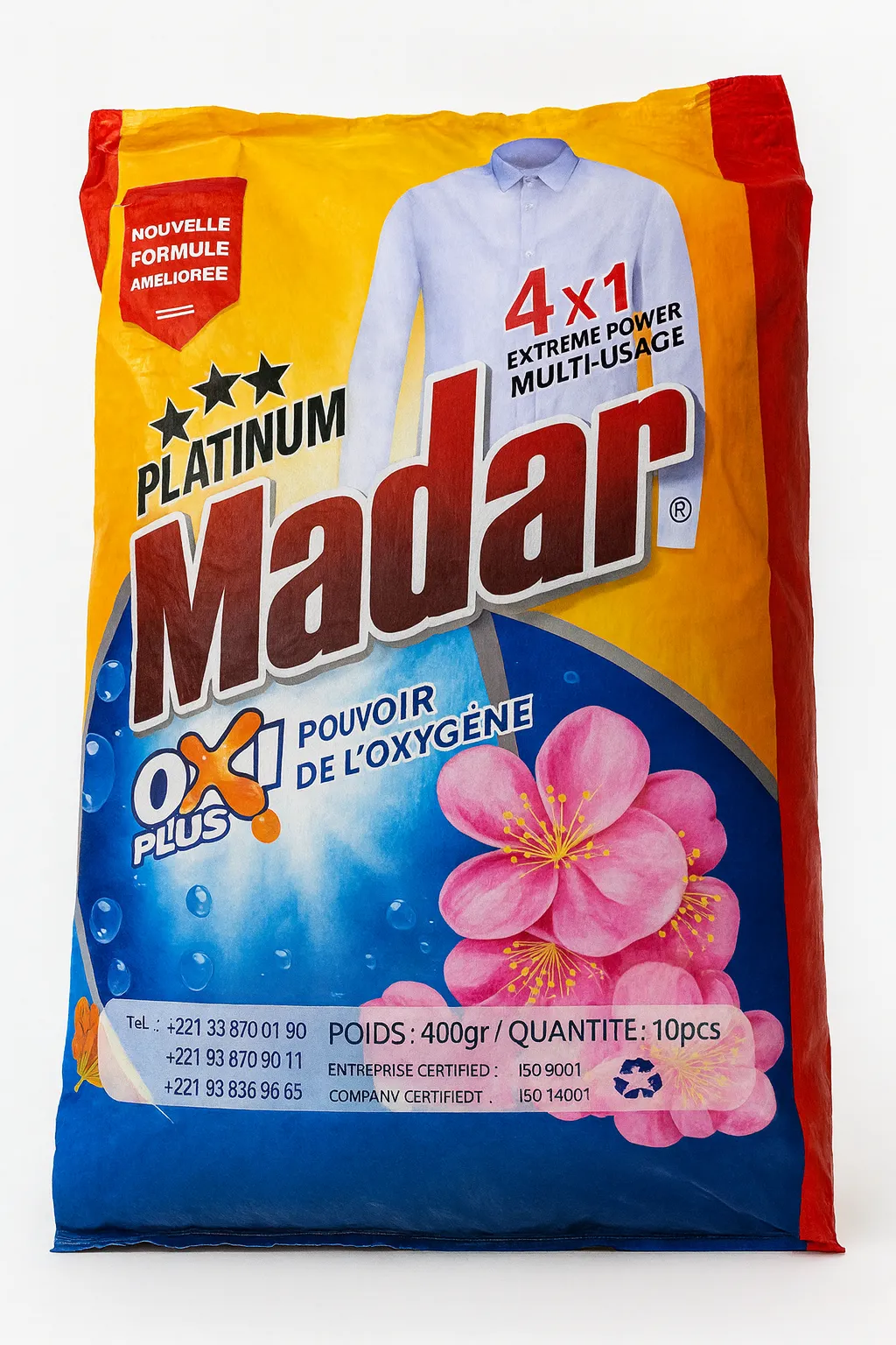 omo madar platinuim 10X400g